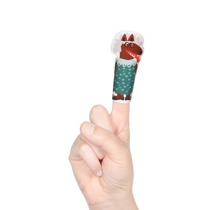 pukaca - Wholesale Finger Puppet - Kids & Baby - Little Red Riding Hood Paper Finger Puppets1