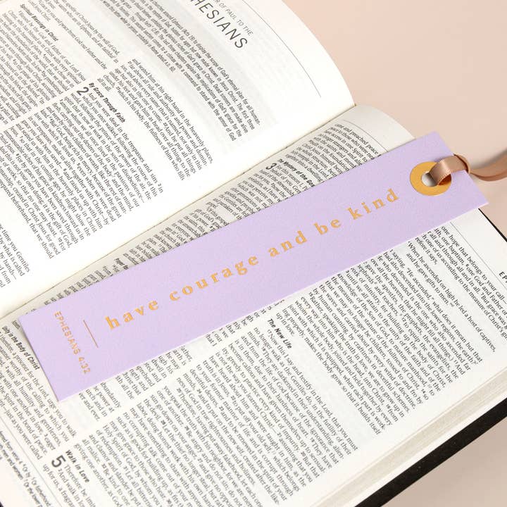 Church Notes Co. - Wholesale Bookmark - Have Courage And Be Kind Bookmark1