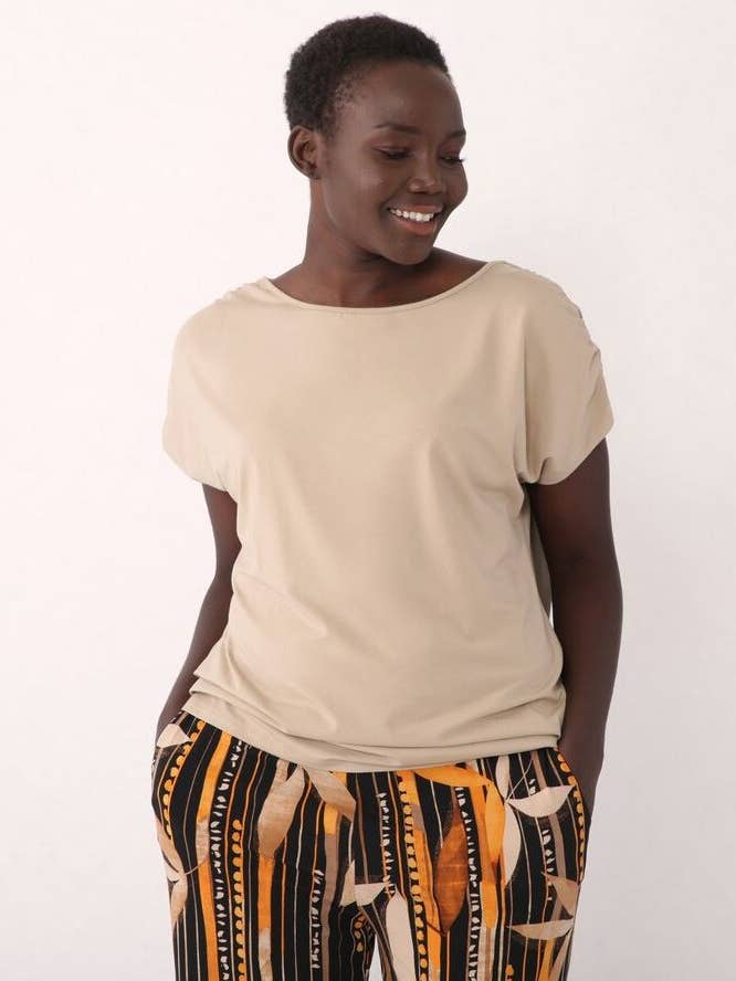 Zacht gebreid breisel met plooidetail op de schouder voor wholesale door Mr. Max