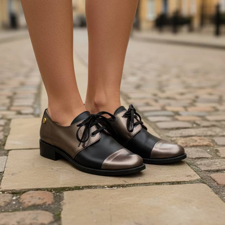 Excuse moi-pewter black- last pair 37 for wholesale by Chanii B