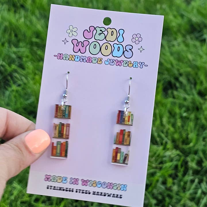 Jedi Woods LLC - Wholesale Dangle Earrings - Bookish Earring Dangles