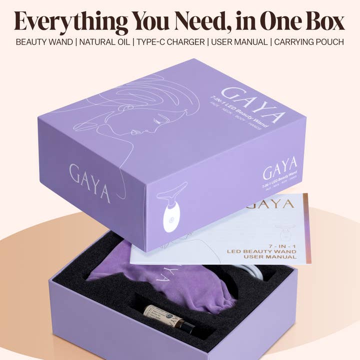 GAYA - Wholesale Electronic skincare device - Red Light Therapy Device | Trending Christmas Gift6