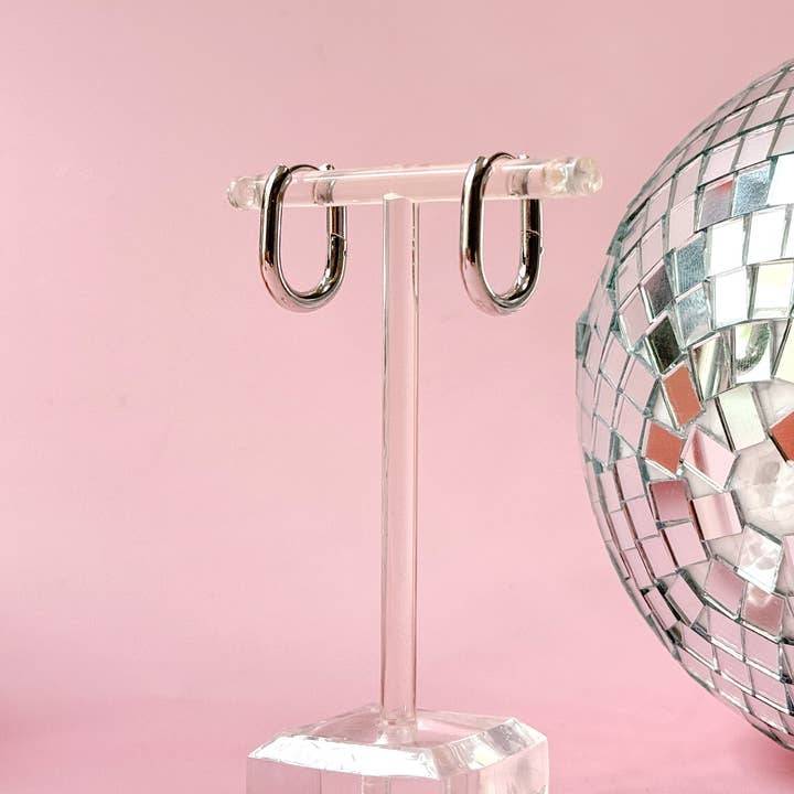 Golden Hour Designs – wholesale Hoop earrings – Squoval Hoops - Simple, Daily Wear, Staple Earrings9