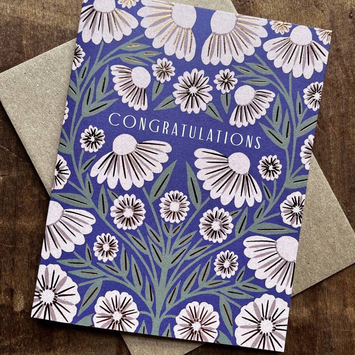 Katharine Watson - Wholesale Congratulations Card - "Congratulations," Greeting Card