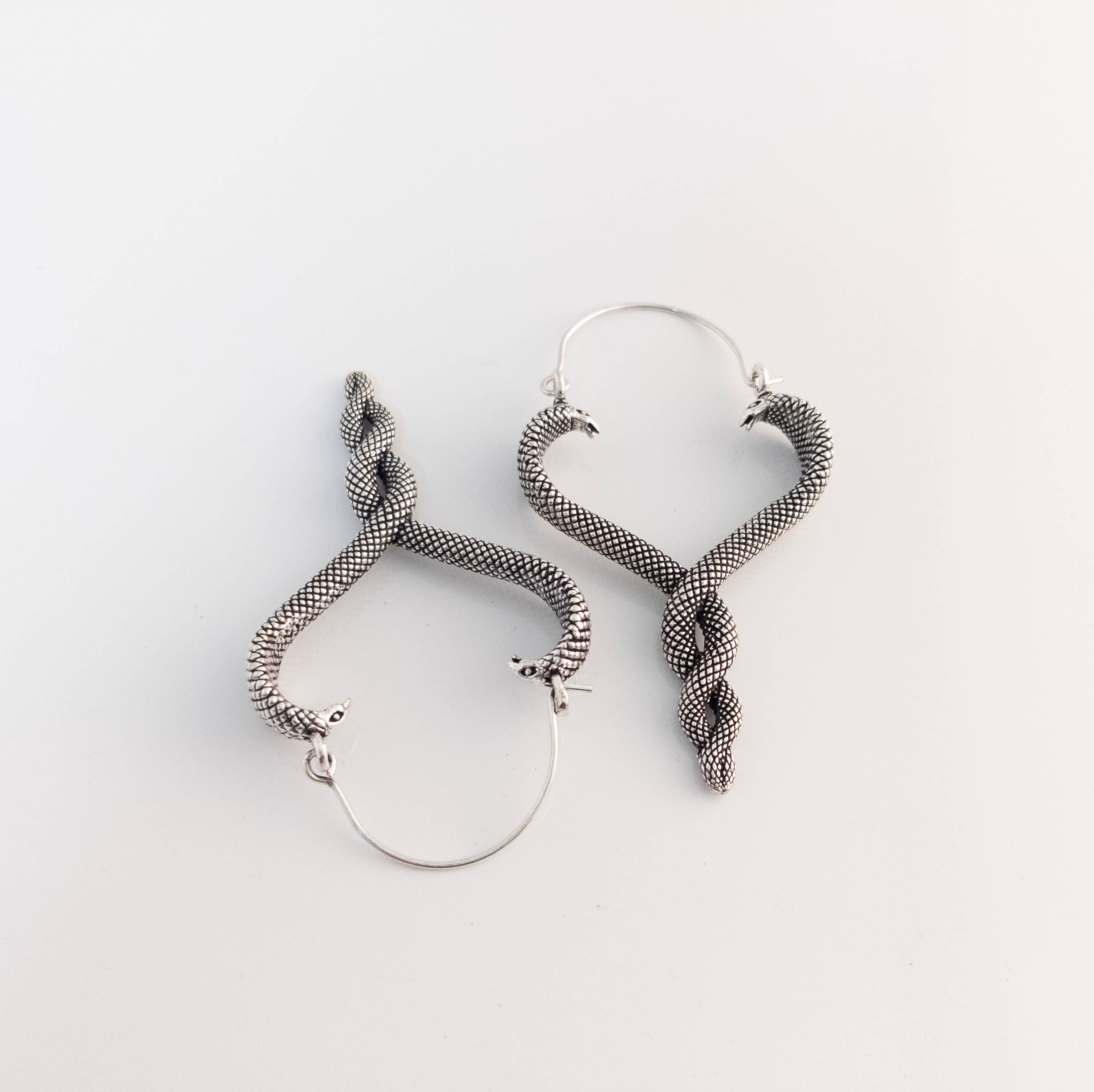 Tenzing Collections - Wholesale Dangle Earrings - Snake Earrings, Golden and Silver7