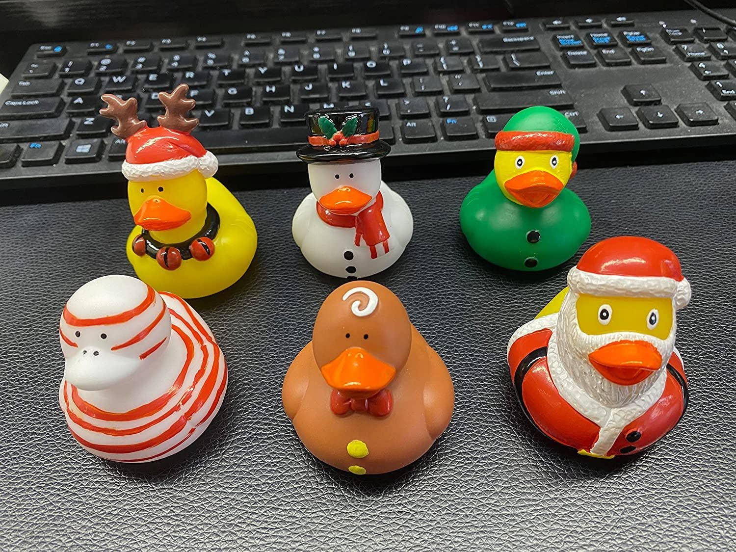 4E's Novelty - Wholesale Bath Toy - Baby - 4E's Christmas Rubber Ducks - 24 Pack Holiday Fun for Kids3