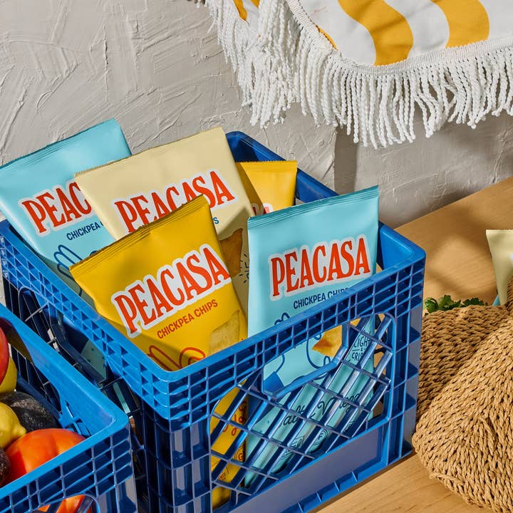 PEACASA - Vente Chips - Peacasa Chips de Pois Chiches Miel et Dijon Sac Format Collation 🇨🇦3