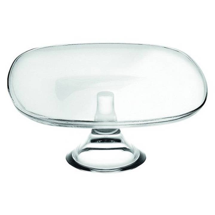 Fenice Footed Plate, 9.8"W for wholesale by Barski