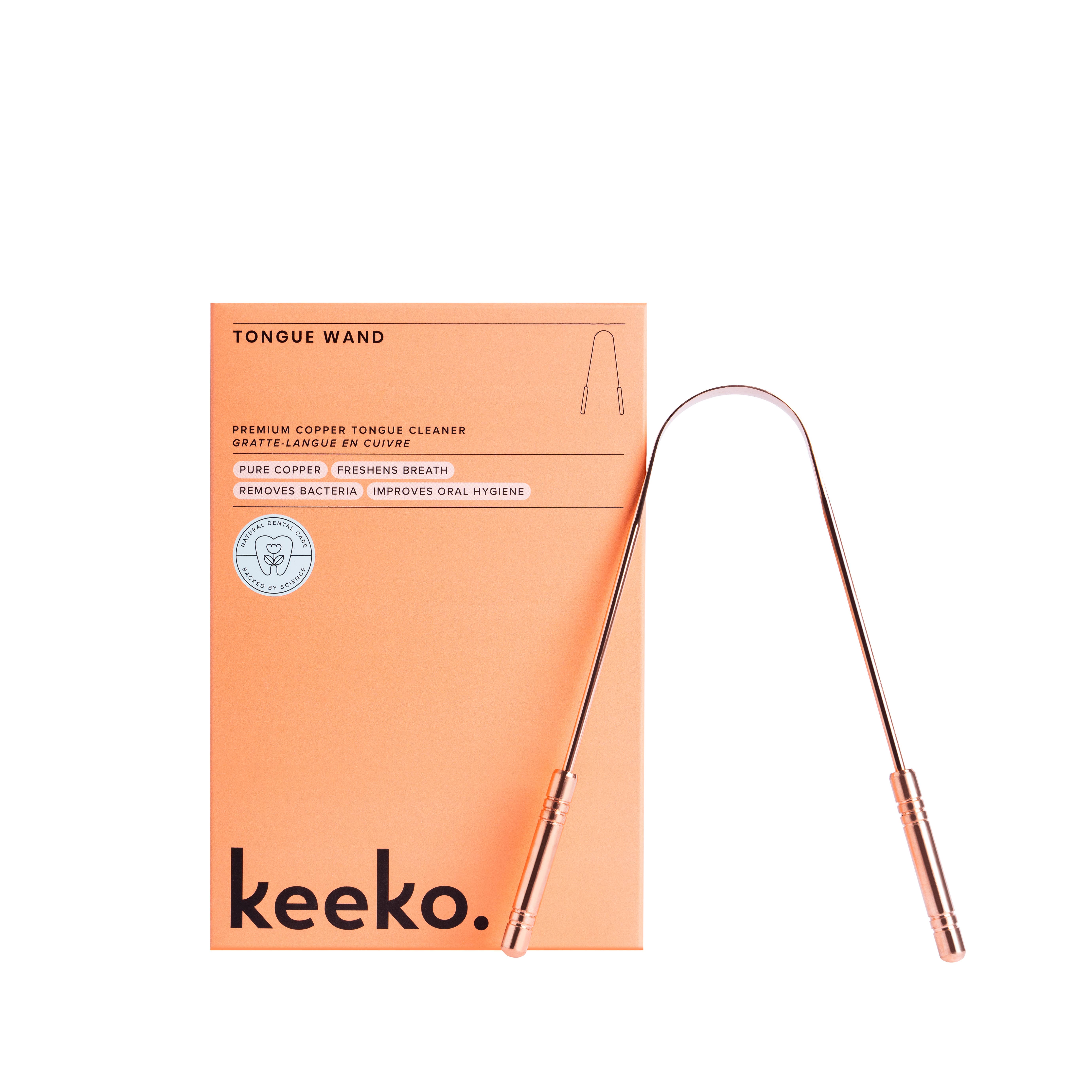 Keeko - Wholesale Tongue Scraper - Premium Copper Tongue Cleaner