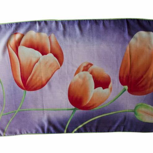 Purple Tulip Shawl Tp815 for wholesale by TRAAGOODS.COM