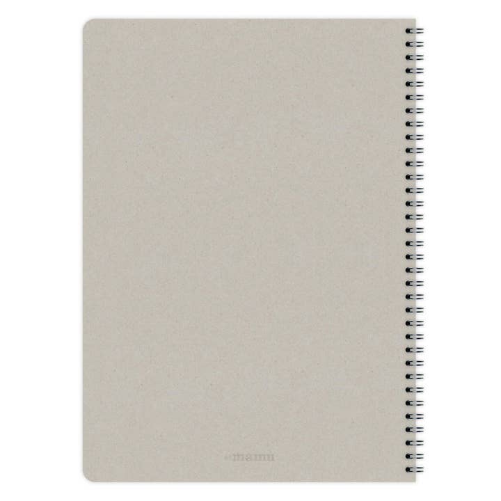 etmamu - Wholesale Notebook - Blue-grey notepad A4