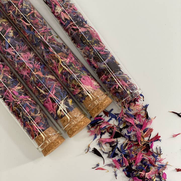 Edible Flower Sprinkles- Berry Mix ** Gift Size- Test Tube and other Purchase Wholesale valentines sprinkles. Free Returns & Net 60 Terms on Faire trending on Faire.