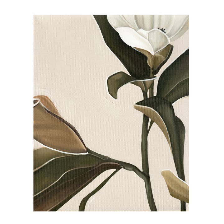 Magnolia Bloom | Art Print for wholesale by Kristen Kellar Studio