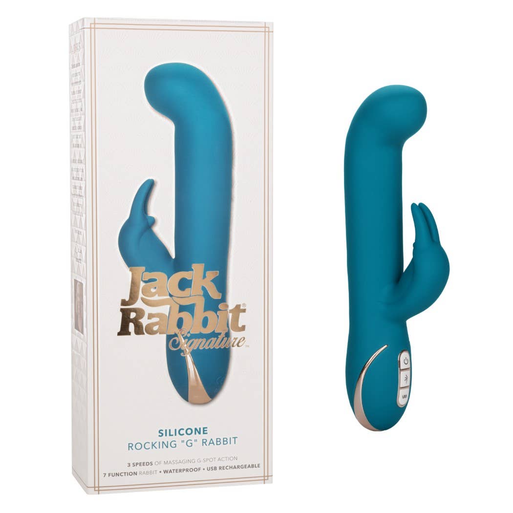 CalExotics - Wholesale Sex Toy - Jack Rabbit® Signature Silicone Rocking "G” Rabbit0