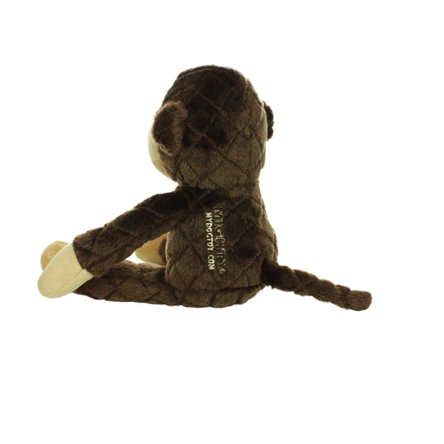 Tuffy Dog Toys - VIP Products - Wholesale Pet Squeaky Toy - Dog - Mighty Safari Monkey - Brown, Plush, Squeaky Dog Toy3