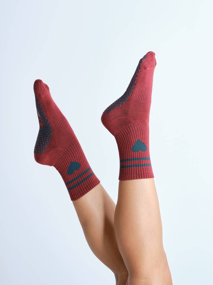 The Emmie Grip Sock for wholesale by LUCKY HONEY
