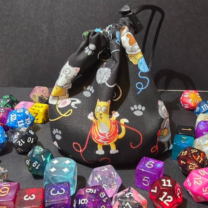 Mizorey Ren - Wholesale Dice - Knitting Kittens Bag1