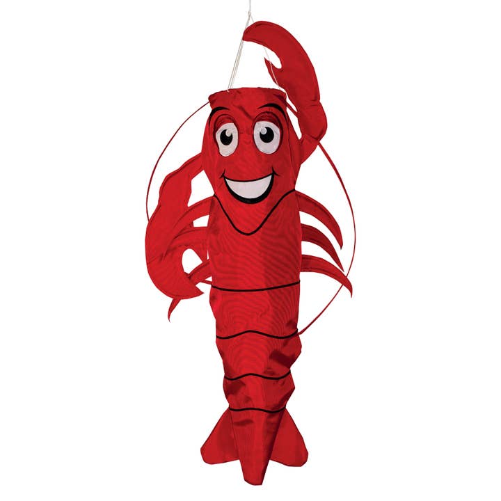 Lobster 3D Windsock for wholesale by In the Breeze, LLC.