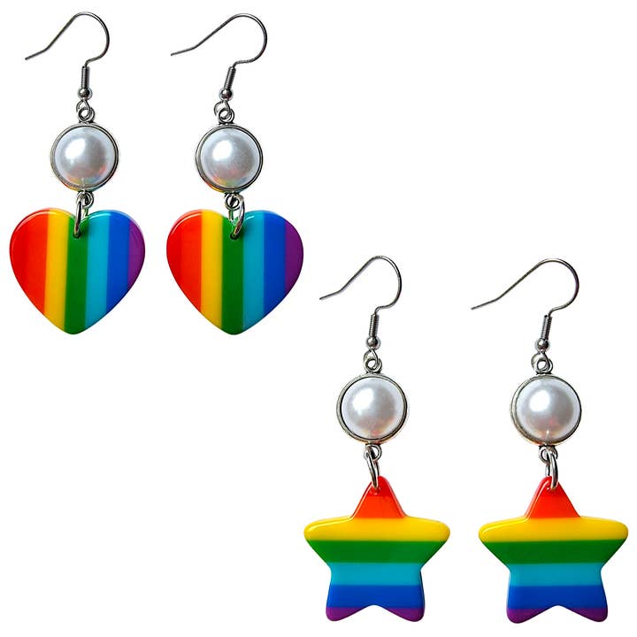 Rainbow Pride 🌈 Earrings for wholesale by Cheeky Trendy