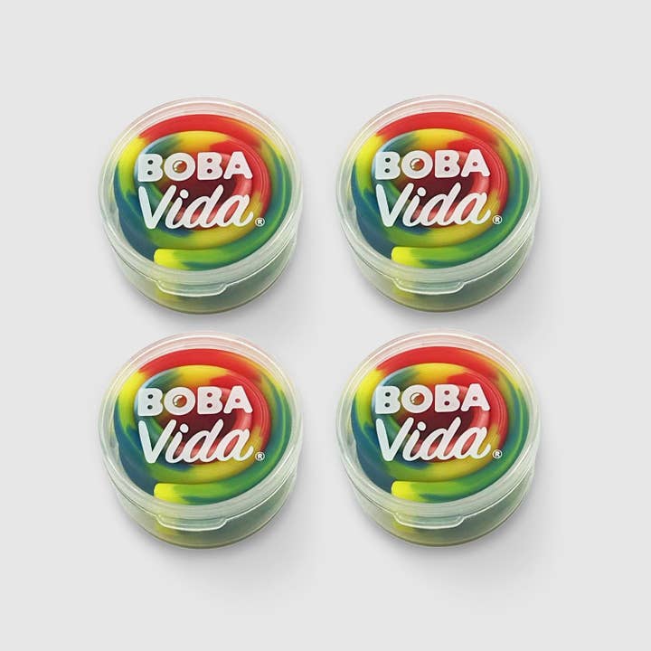 Bobavida Popping Pearls - Wholesale Drinking Straw - 4 Silicone Boba Straws