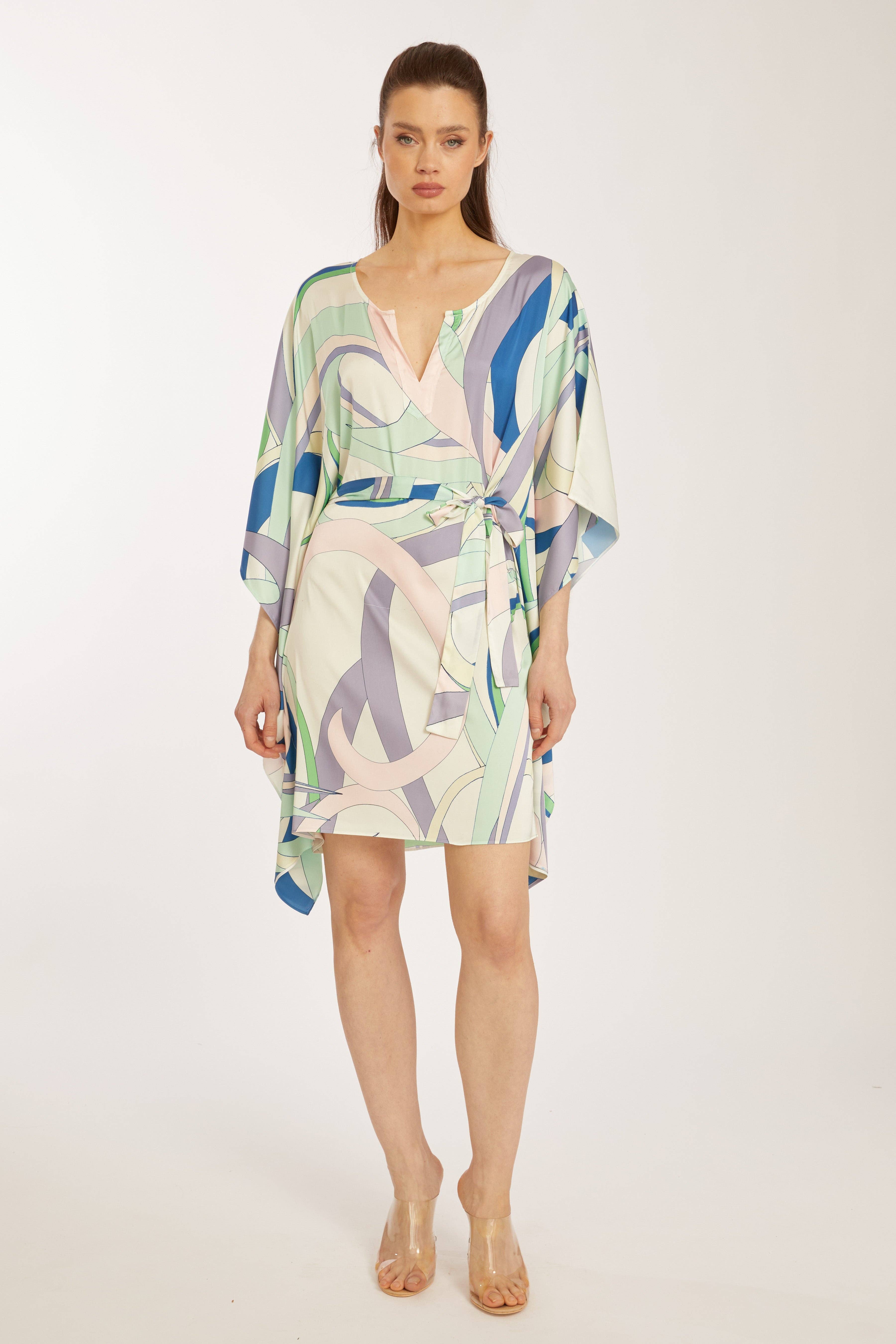 Wrap Up by VP - Wholesale Kaftan - Women's - Vento di Mare Short Caftan