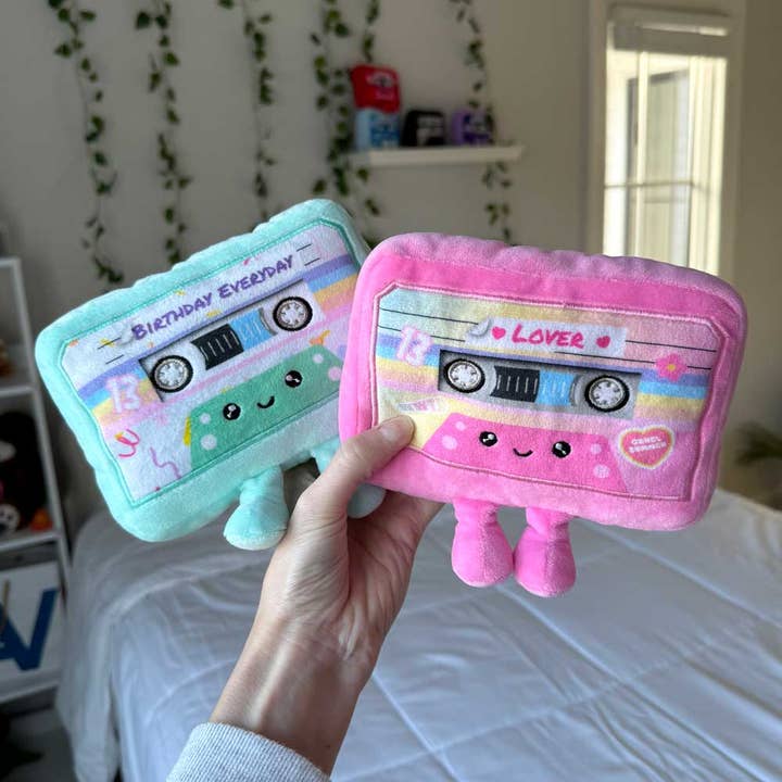 Top Trenz Inc - Wholesale Stuffed/Plush Toy - Kids & Baby - Eras Rewind - Cassette tape scented plush