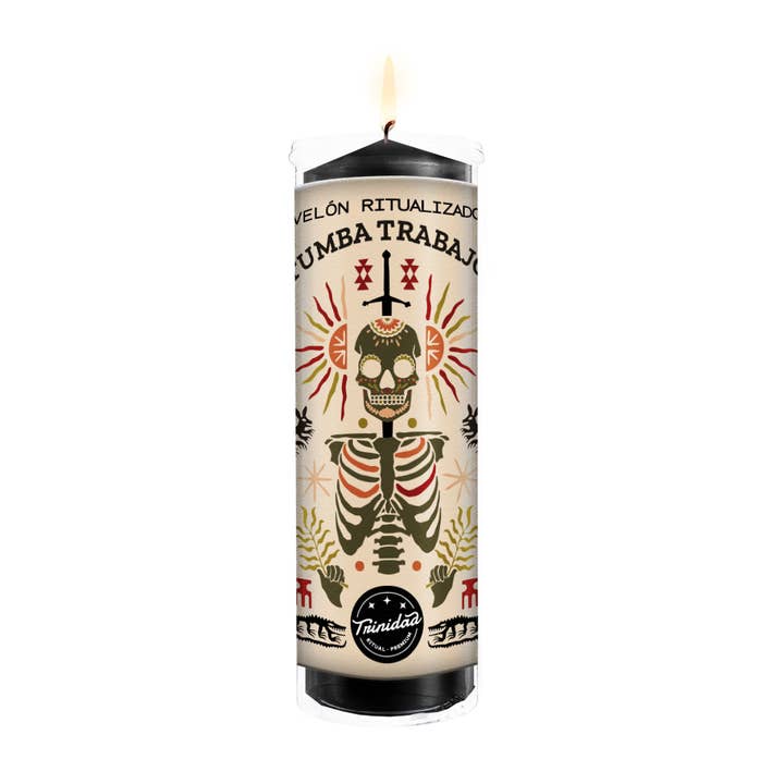 trinidad - Wholesale Votive Candle - Ritualized Candle Tomb Work1
