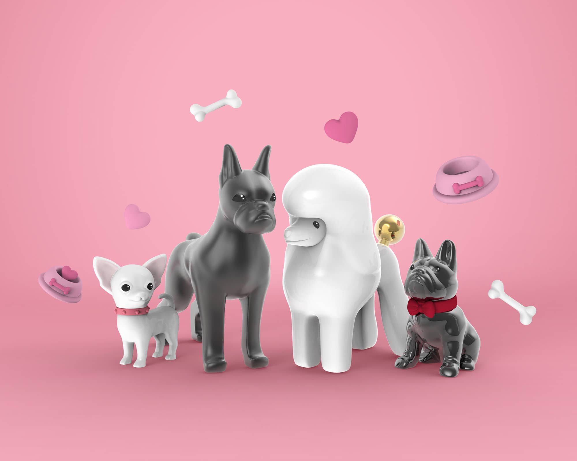 Anew International Corp. - Wholesale Keychain - Unisex - BULL DOG KEYRING5