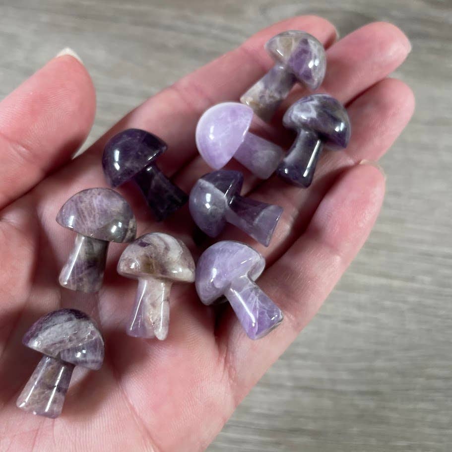 Keystone Crystals - Wholesale Spiritual Stone/Crystal -  Small Gemstone Mushrooms for Crystal and Gift Shops 29