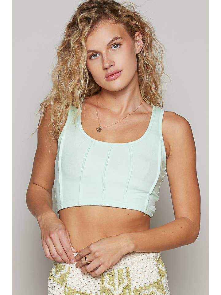 Pol Clothing - Wholesale Tank Top - Women's - Square Neck Sleeveless top