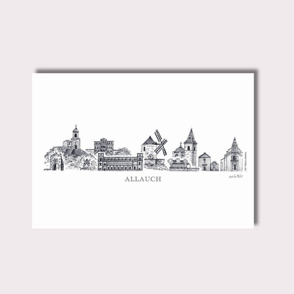 JOG | Maison d’éditions - Vendita all'ingrosso Stampa artistica - Affiche - Murale Allauch - Aurélie Philis1