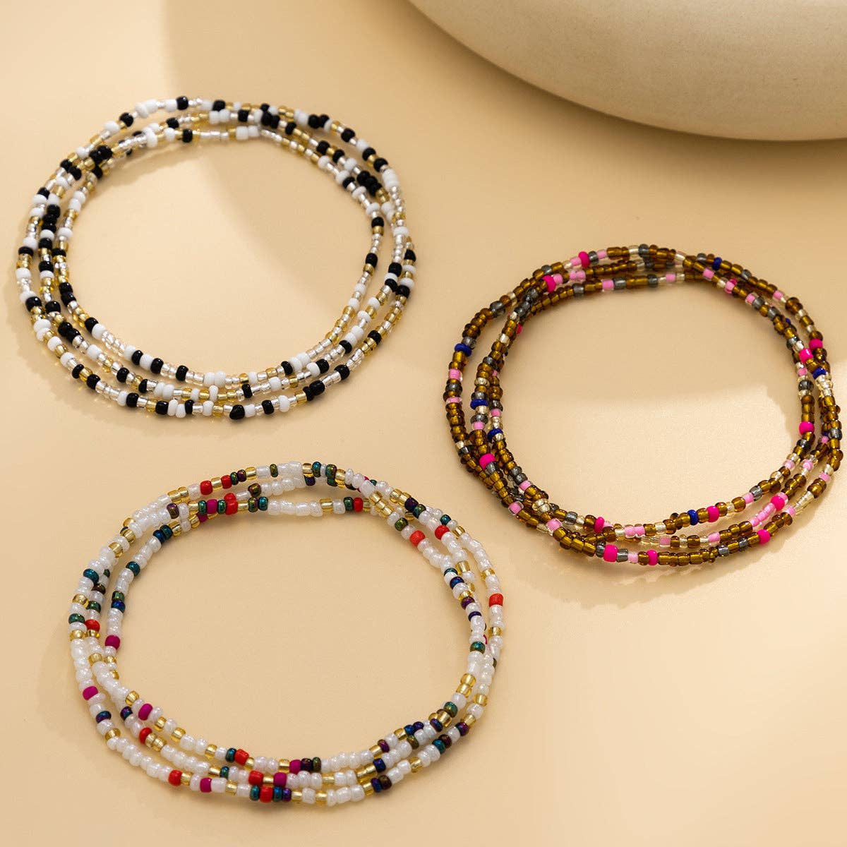 Dipped Shop - Wholesale Face/Body Chain - Bead Sexy Layered Waist Chain DPJYD139