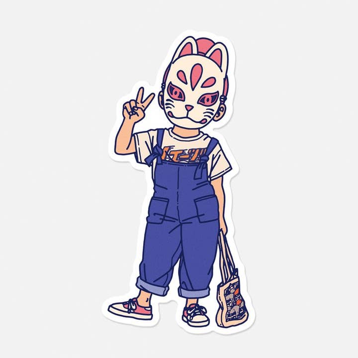 “Ina” vinyl sticker for wholesale by Yeaaah! Studio