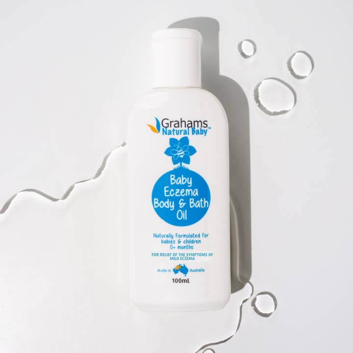 Grahams Natural Alternatives - Wholesale Bath/Body Oil - Baby - Baby Eczema Body and Bath Oil