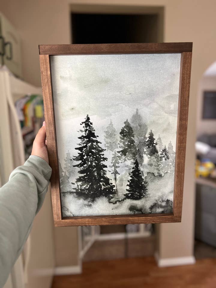 Evergreen Forest | Christmas Wall Decor for wholesale by Lily and Sparrow