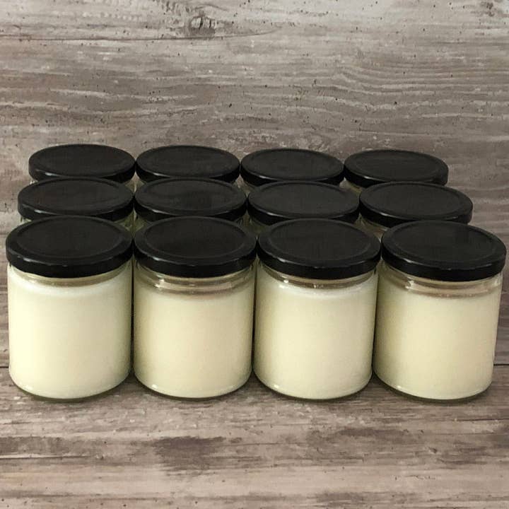 Coco Select - Wholesale Jar/Filled Candle - Wholesale 9oz Unlabeled Jar Candle