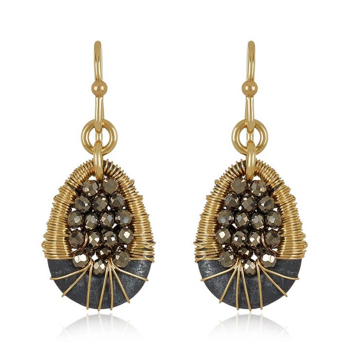 Mabel Chong - Wholesale Dangle Earrings - Mini Nopa Earrings - gold3