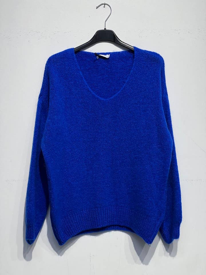 NOELINE - Wholesale Knit Sweater - Women's - Bestseller - 6833 wool and kid mohair sweater13