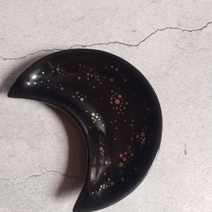 Crescent Moon Trinket Dish for wholesale by Witchylicious