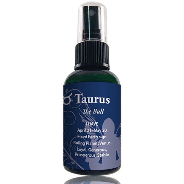 The Crystal Garden - Wholesale Aromatherapy Mist - Taurus Spray - The Astrology Collection | 2 oz