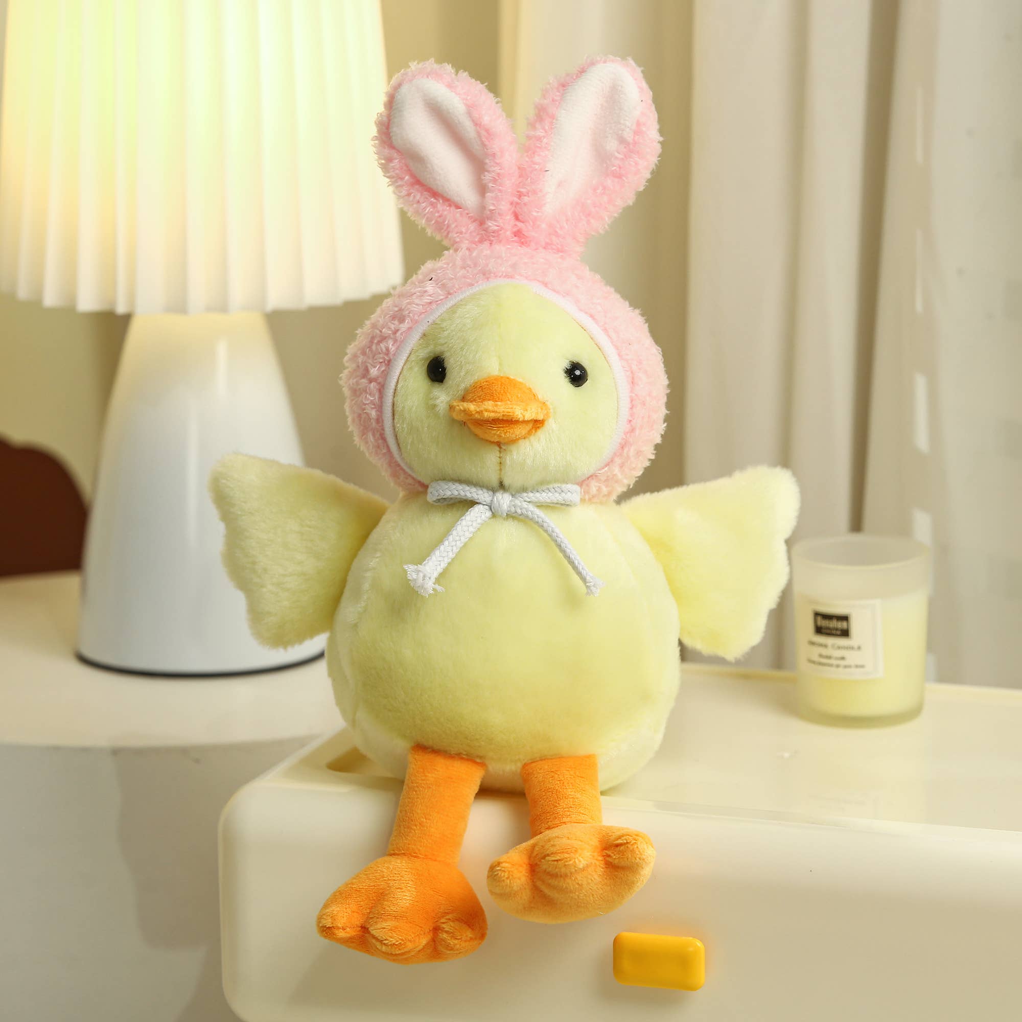 Plushland - Wholesale Stuffed/Plush Toy - Kids & Baby - 9" Easter Chick in Bunny Costume | Easter Chick Plush Toy1