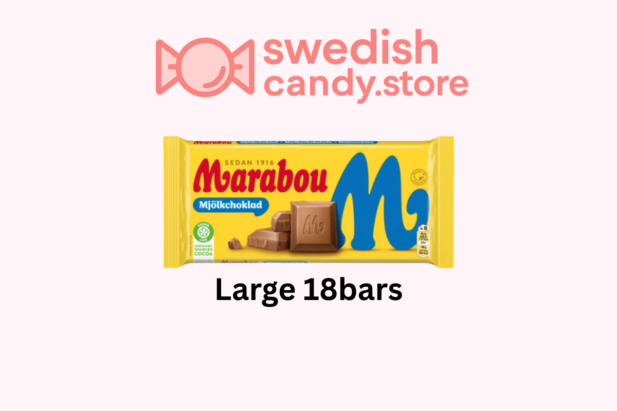 Swedish Candy.Store - Swedish Candy - Wholesale Chocolate Bar - Marabou Milk Chocolate 200G/0.44lb2