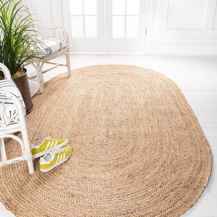 Rug Mart - Wholesale Area Rug - Dhaka Braided Jute Hand Woven Rug83