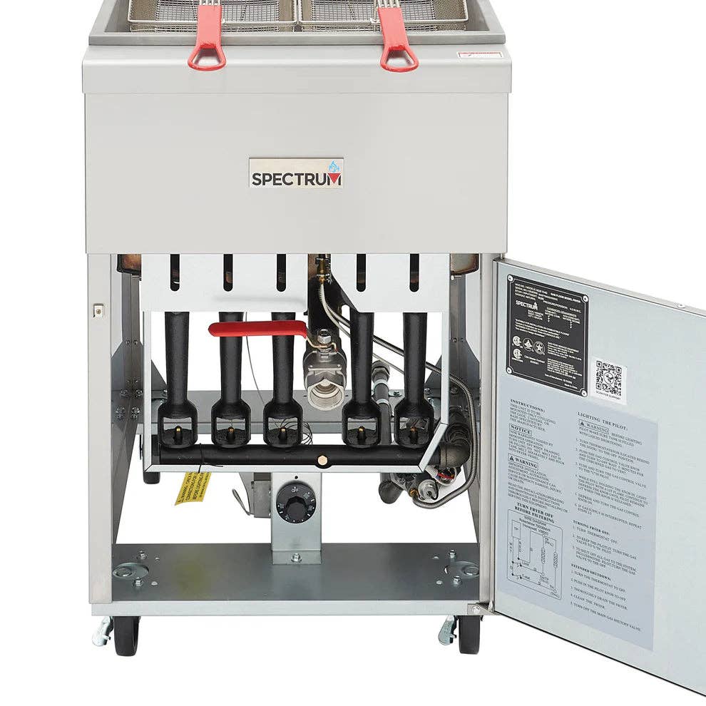 EcoQuality - Wholesale Kitchen Appliance - NGGF-40-NG to NGGF-70-NG, 3–5 Tube, Natural Gas/LP Spectrum™ Fryers, 40/50/70lb4