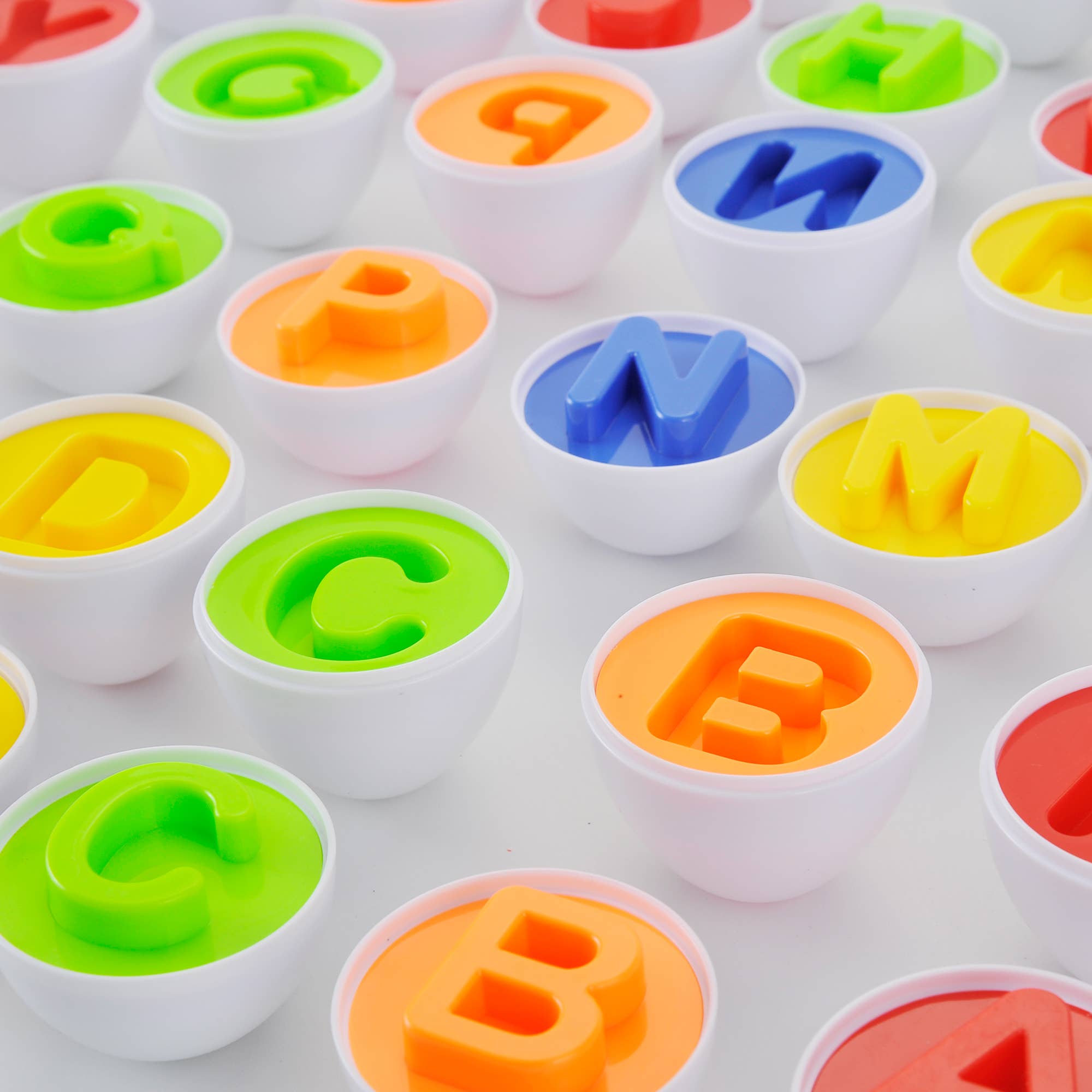 AZ Trading & Import (Toys, RC Toys & More) - Wholesale Toy Set - Kids - Letters Matching Eggs 26PCS ABC Alphabet Color Sorter Puzzle15