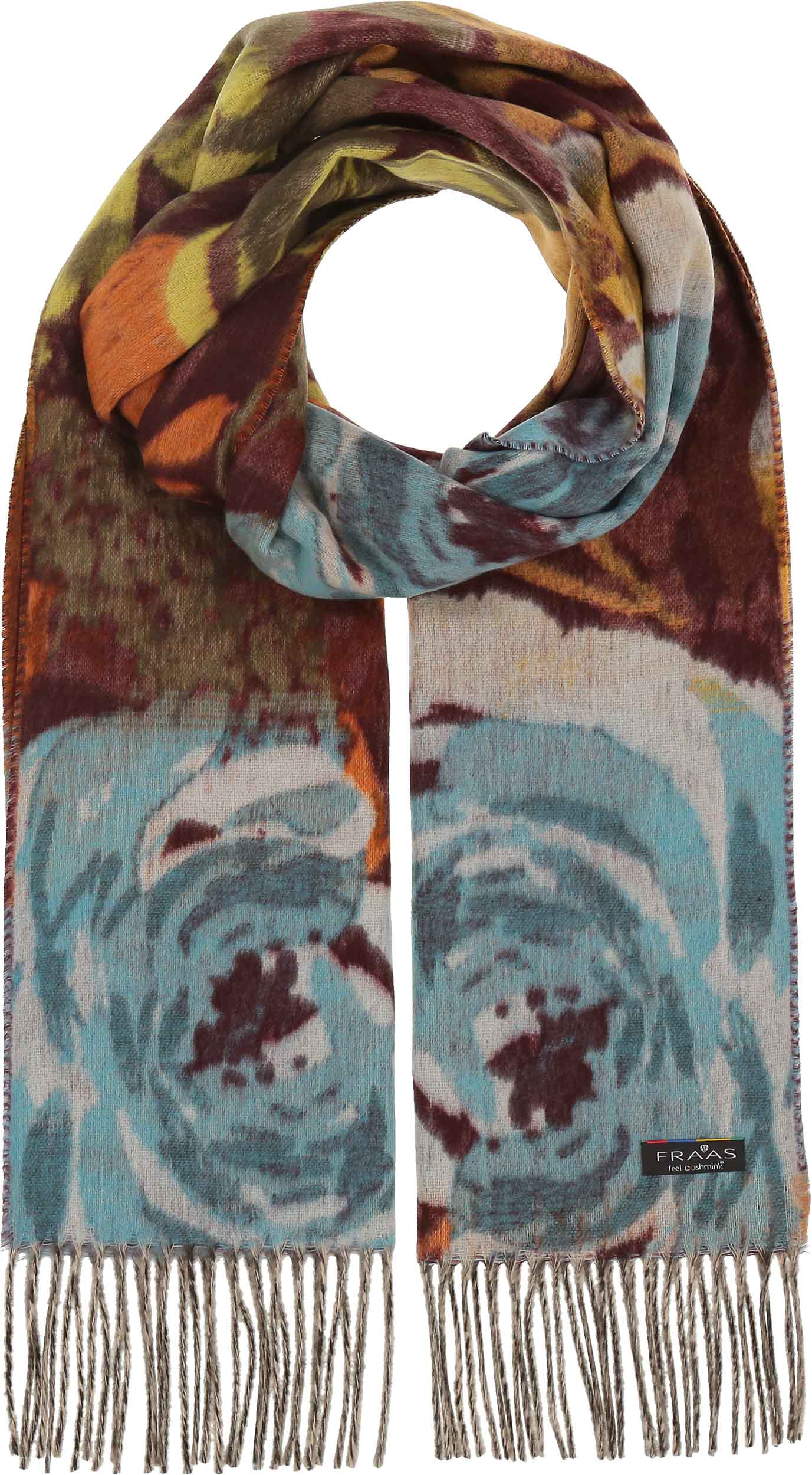 FRAAS - The Scarf Company - Vente Écharpe – femme - Romantic Roses Cashmink3