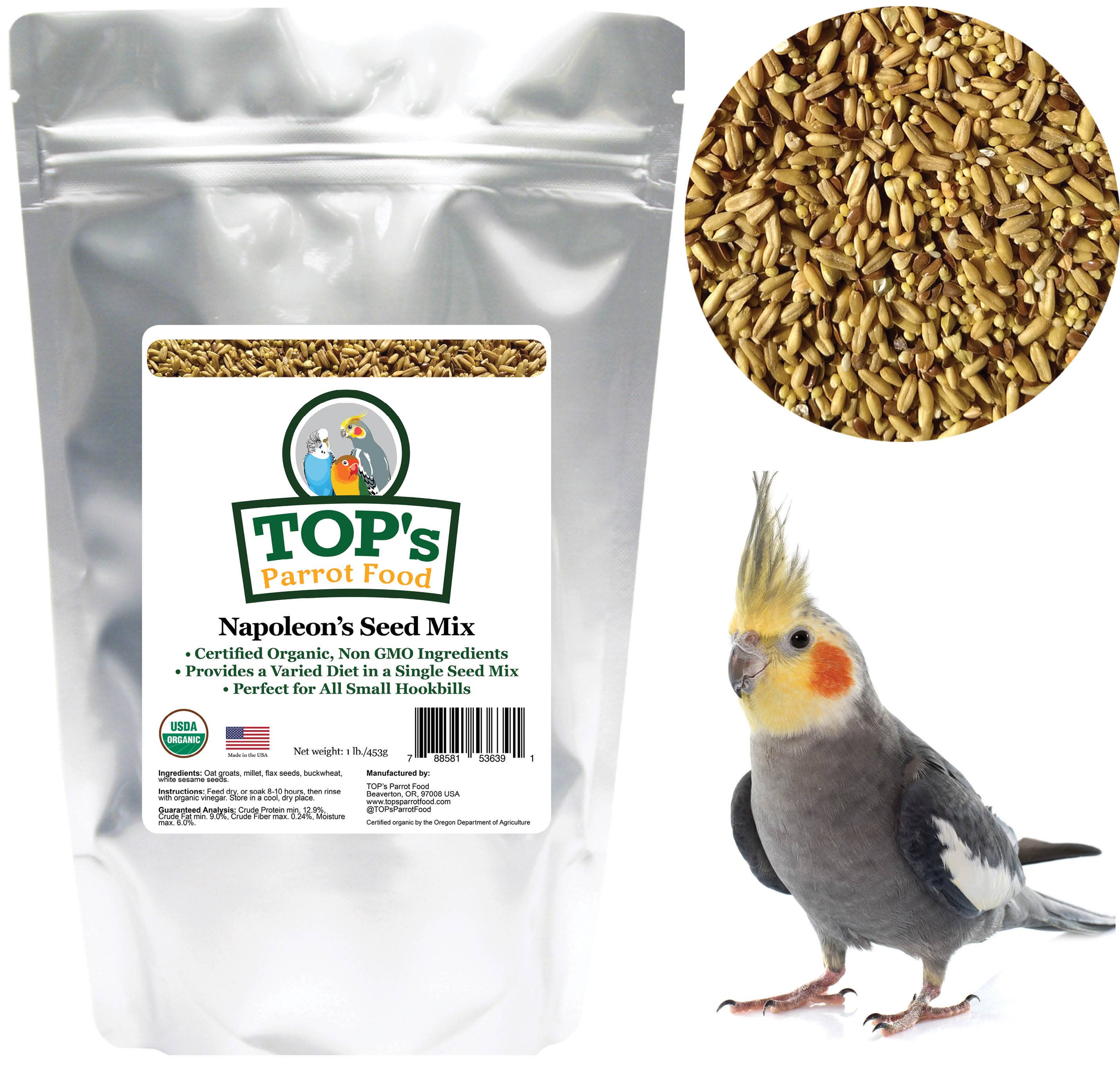 Wholesale clearance parrot food