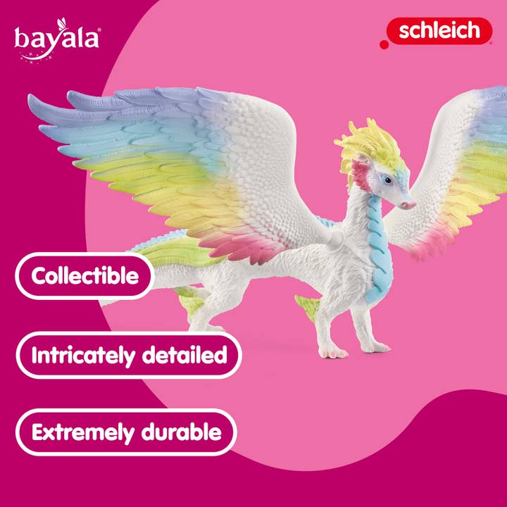 Schleich - Wholesale Figurine Toy - Kids - Rainbow Dragon Colorful Dragon Toy