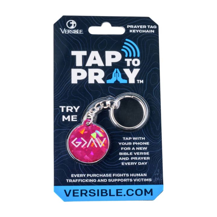Versible - Wholesale Keychain - Unisex - Tap To Pray® Acrylic Keychain21