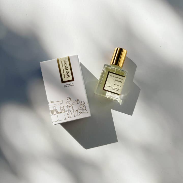Jasmim - Óleo de Perfume Roll-On (c/ Nova Caixa de Embalagem) por atacado de Kyler Handcrafts and Gifts